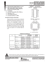 Datasheet SN54HC367 производства TI